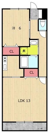 ロイヤルメゾン大橋の物件間取画像